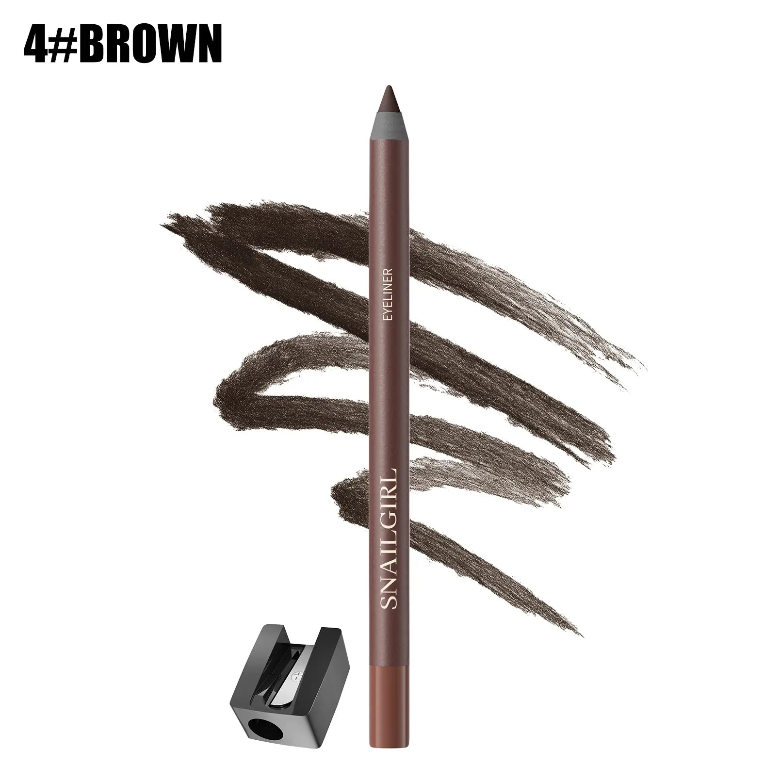 24HR Waterproof Eyeliner Pencil, Smudge-Proof Long-Lasting Eye Liner, Smooth Creamy Formula, Easy Apply Eye Makeup for Daily Wear & Party Looks.