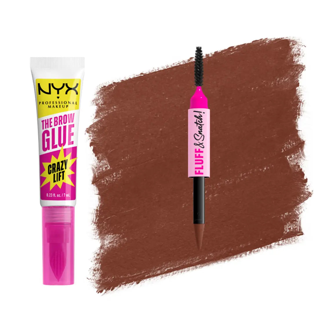 [NEW & EXCLUSIVE] Fluff & Snatch Brow Powder Pen, 24H Wear, Cream to Powder Eyebrow, Transfer-Resistant Formula, NYX Professional Makeup
